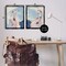 Stupell Industries Spotted Greyhound Dogs 2 pc Framed Floater Canvas Wall Art Set Design by Melissa Wang